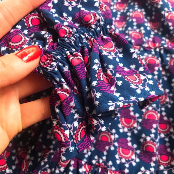 💗 JANE AND DELANCEY BLUE PINK RUFFLE SKIRT! - Picture 10 of 11